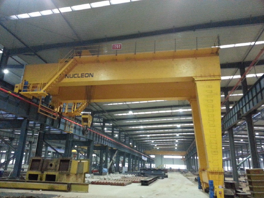 鞏義安裝門機安全監控系統現場四